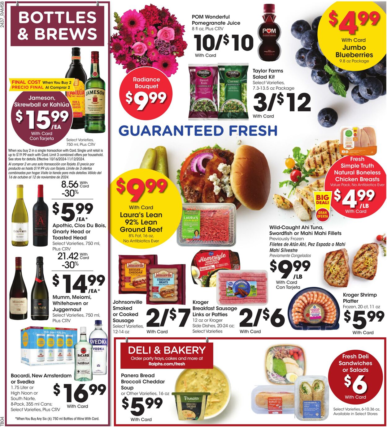 Weekly ad Ralphs 10/16/2024 - 10/22/2024