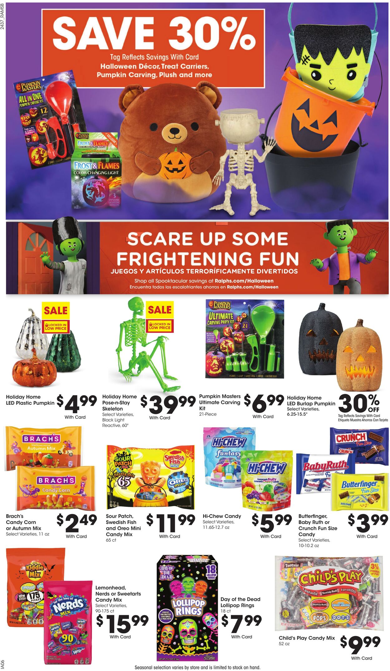 Weekly ad Ralphs 10/16/2024 - 10/22/2024