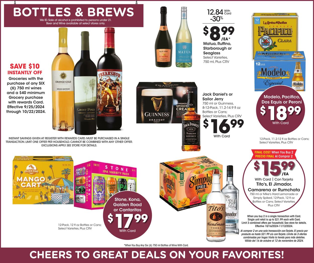 Weekly ad Ralphs 10/16/2024 - 10/22/2024