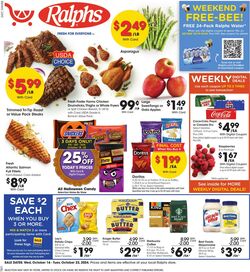 Weekly ad Ralphs 10/23/2024 - 10/29/2024