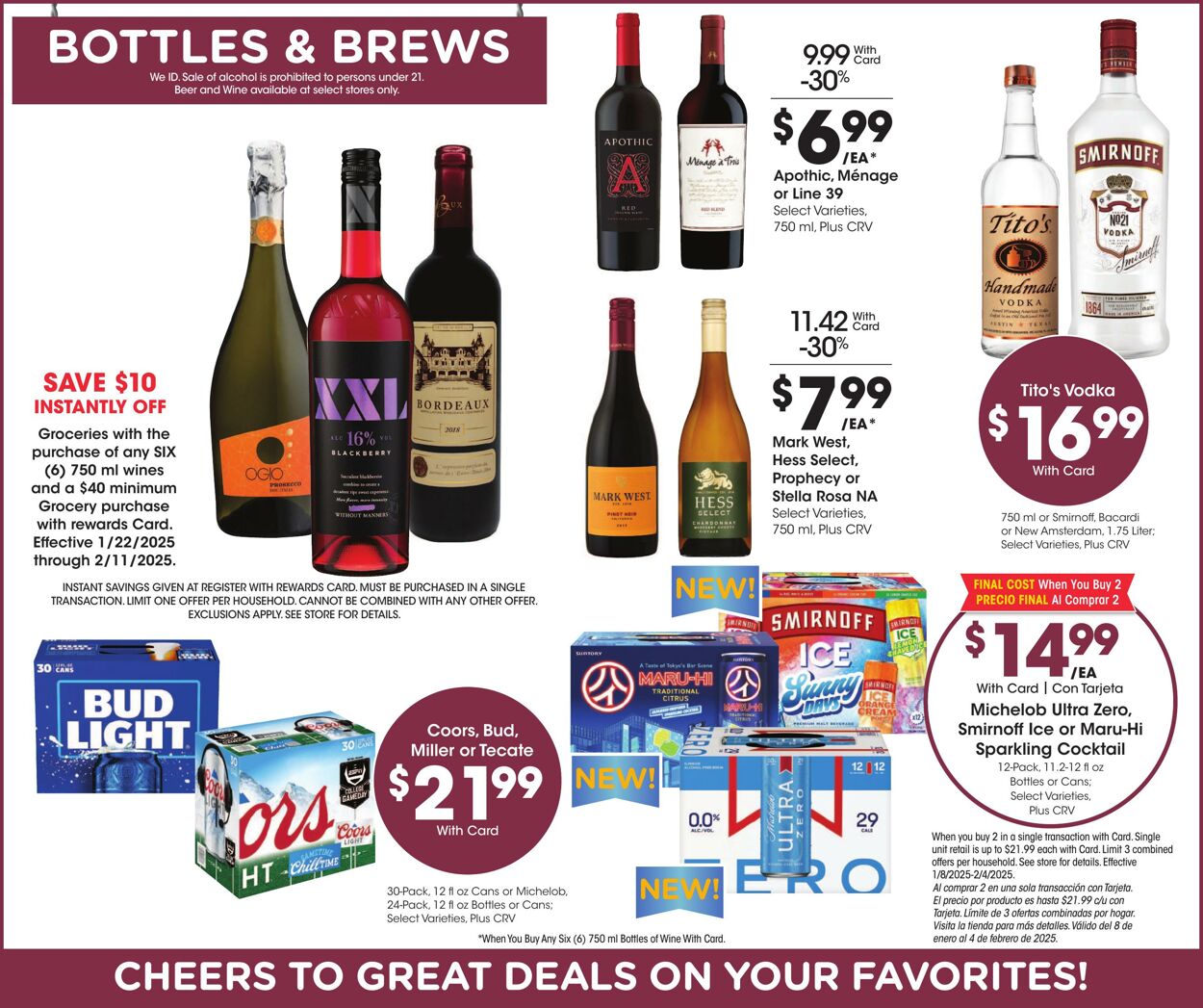 Weekly ad Ralphs 01/22/2025 - 01/28/2025