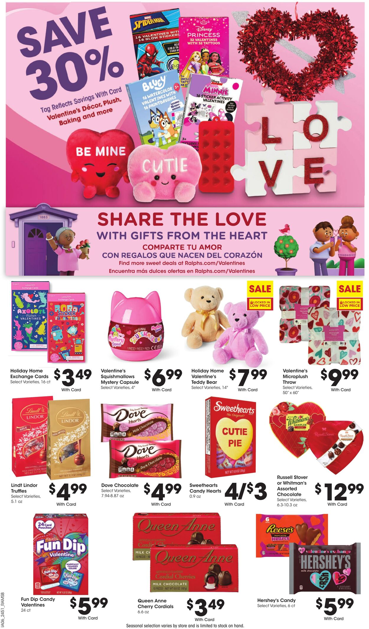 Weekly ad Ralphs 01/22/2025 - 01/28/2025