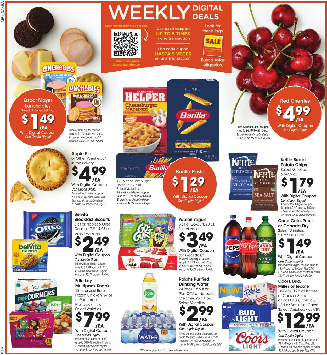 Weekly ad Ralphs 01/22/2025 - 01/28/2025