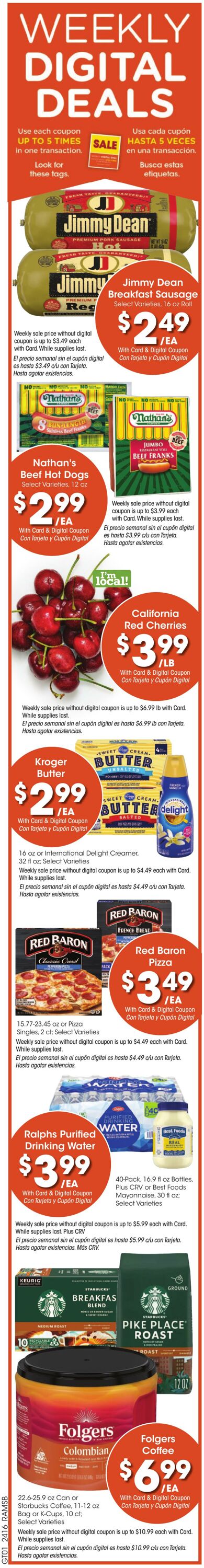 Weekly ad Ralphs 05/22/2024 - 05/28/2024