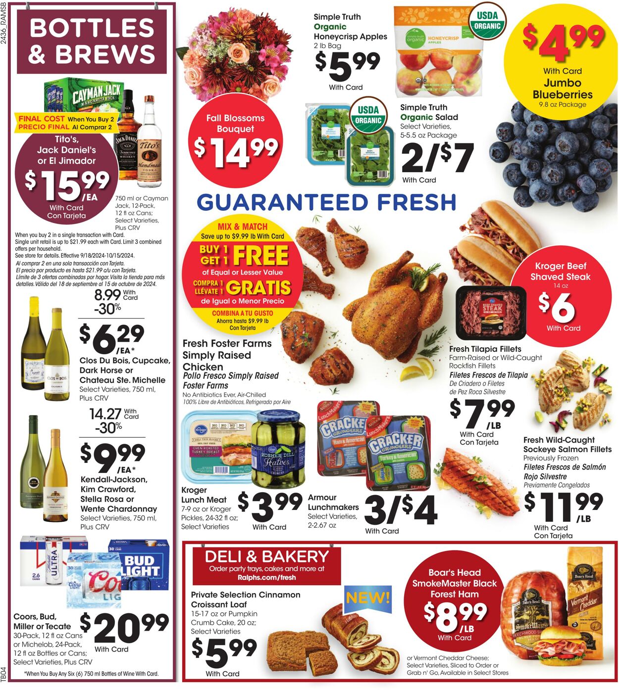 Weekly ad Ralphs 10/09/2024 - 10/15/2024