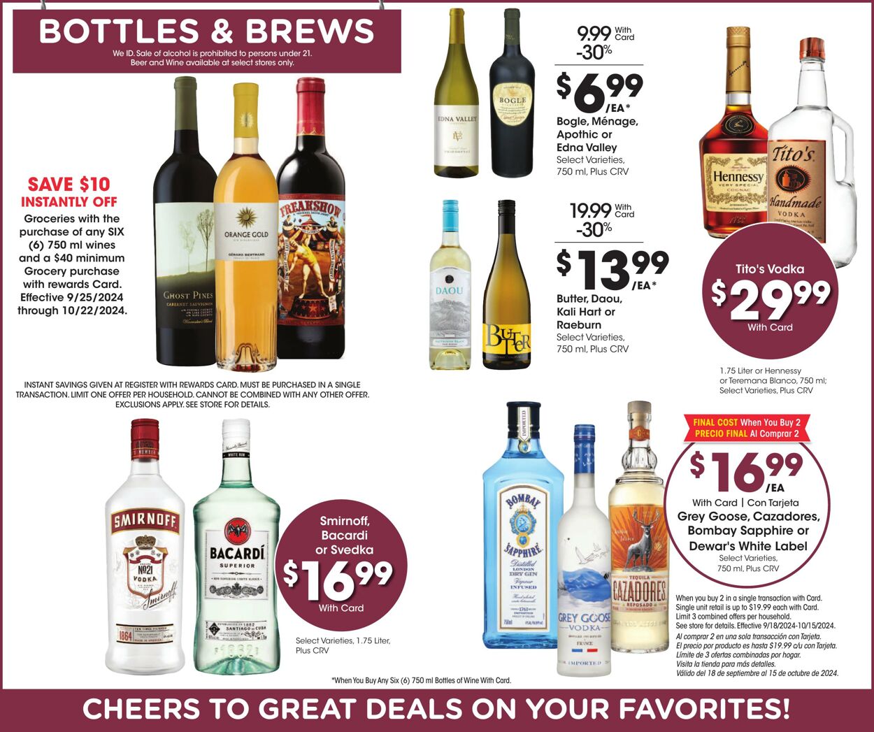 Weekly ad Ralphs 10/09/2024 - 10/15/2024