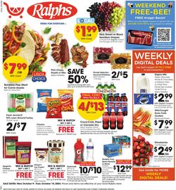 Weekly ad Ralphs 10/19/2022 - 10/25/2022