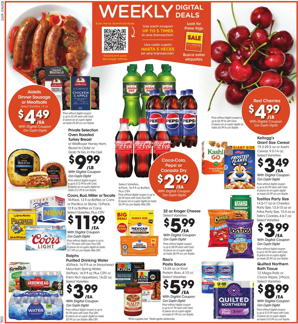 Weekly ad Ralphs 01/08/2025 - 01/14/2025