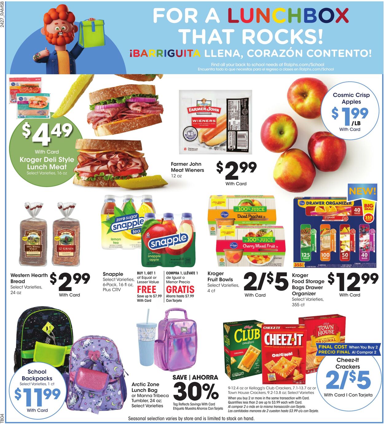 Weekly ad Ralphs 08/07/2024 - 08/13/2024