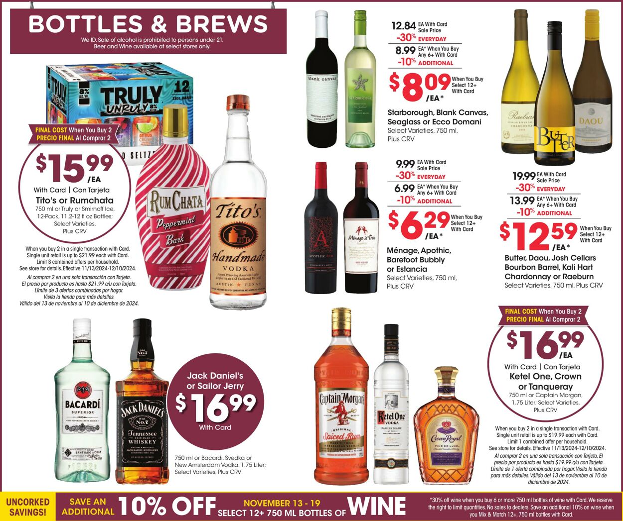 Weekly ad Ralphs 11/13/2024 - 11/19/2024