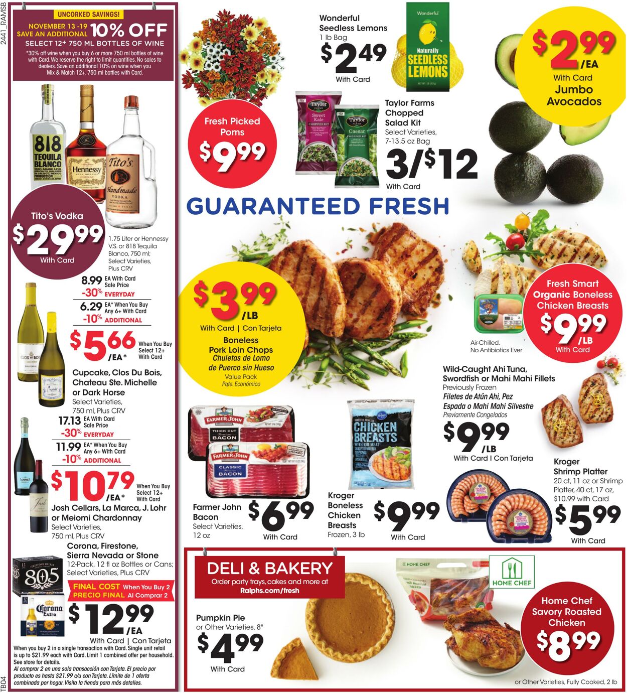 Weekly ad Ralphs 11/13/2024 - 11/19/2024