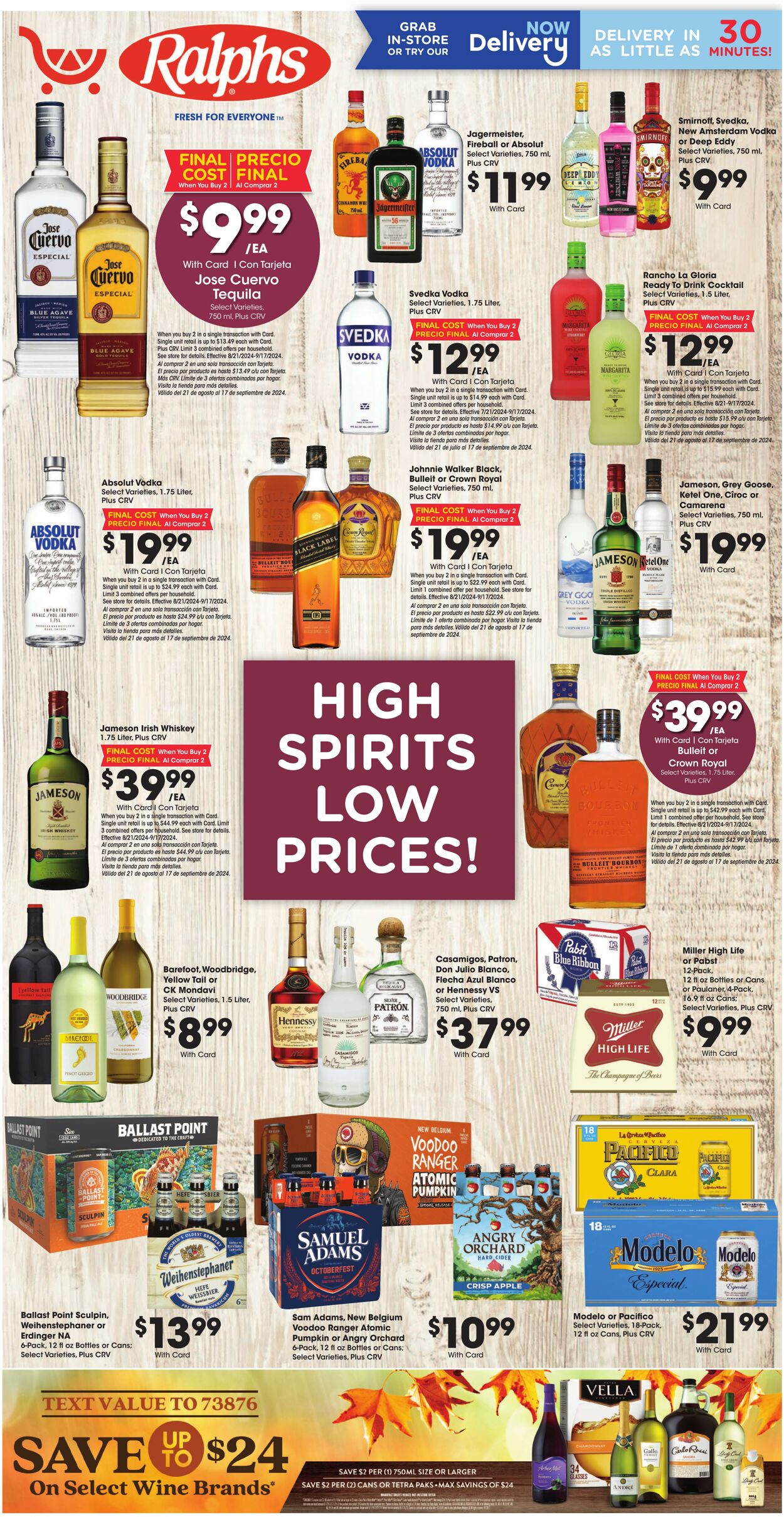 Weekly ad Ralphs 09/11/2024 - 09/17/2024