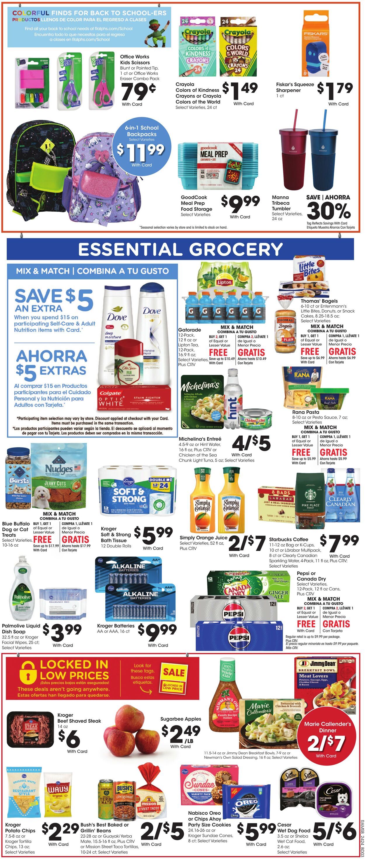 Weekly ad Ralphs 07/17/2024 - 07/23/2024