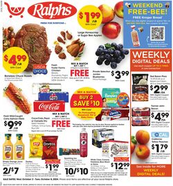 Weekly ad Ralphs 11/09/2022 - 11/15/2022