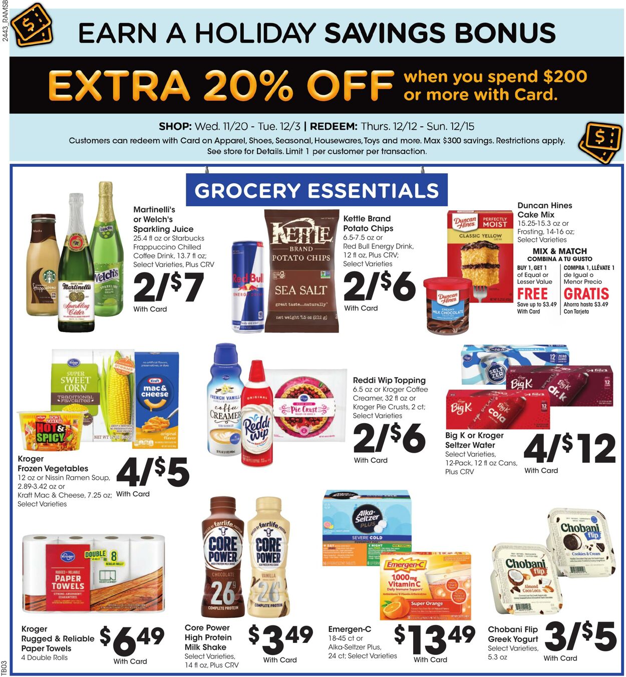 Weekly ad Ralphs 11/29/2024 - 12/03/2024