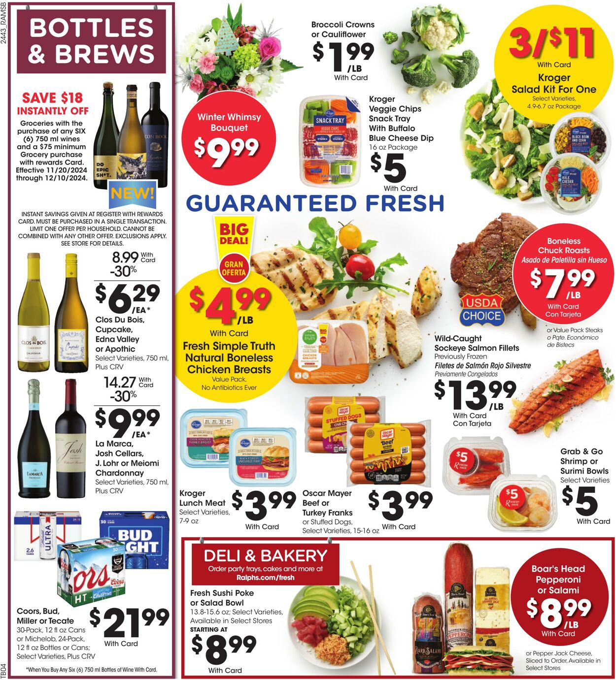 Weekly ad Ralphs 11/29/2024 - 12/03/2024