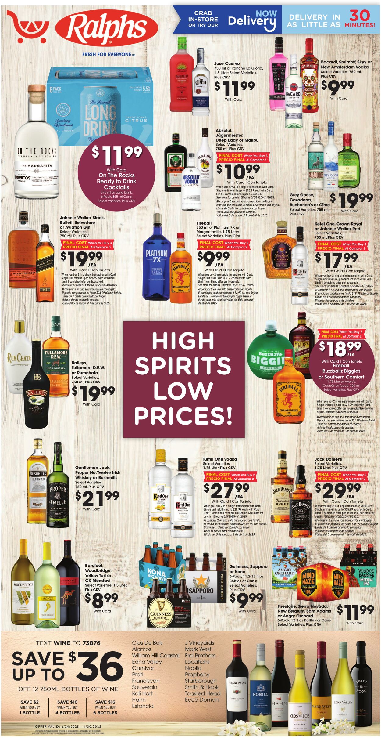 Ralphs Promotional weekly ads