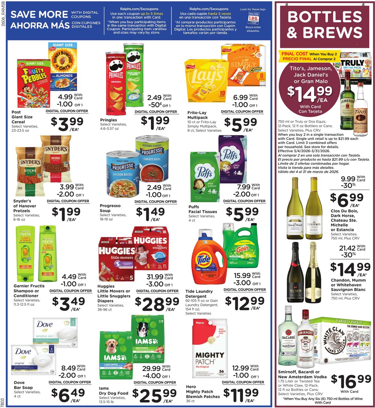 Weekly ad Ralphs 03/11/2026 - 03/17/2026