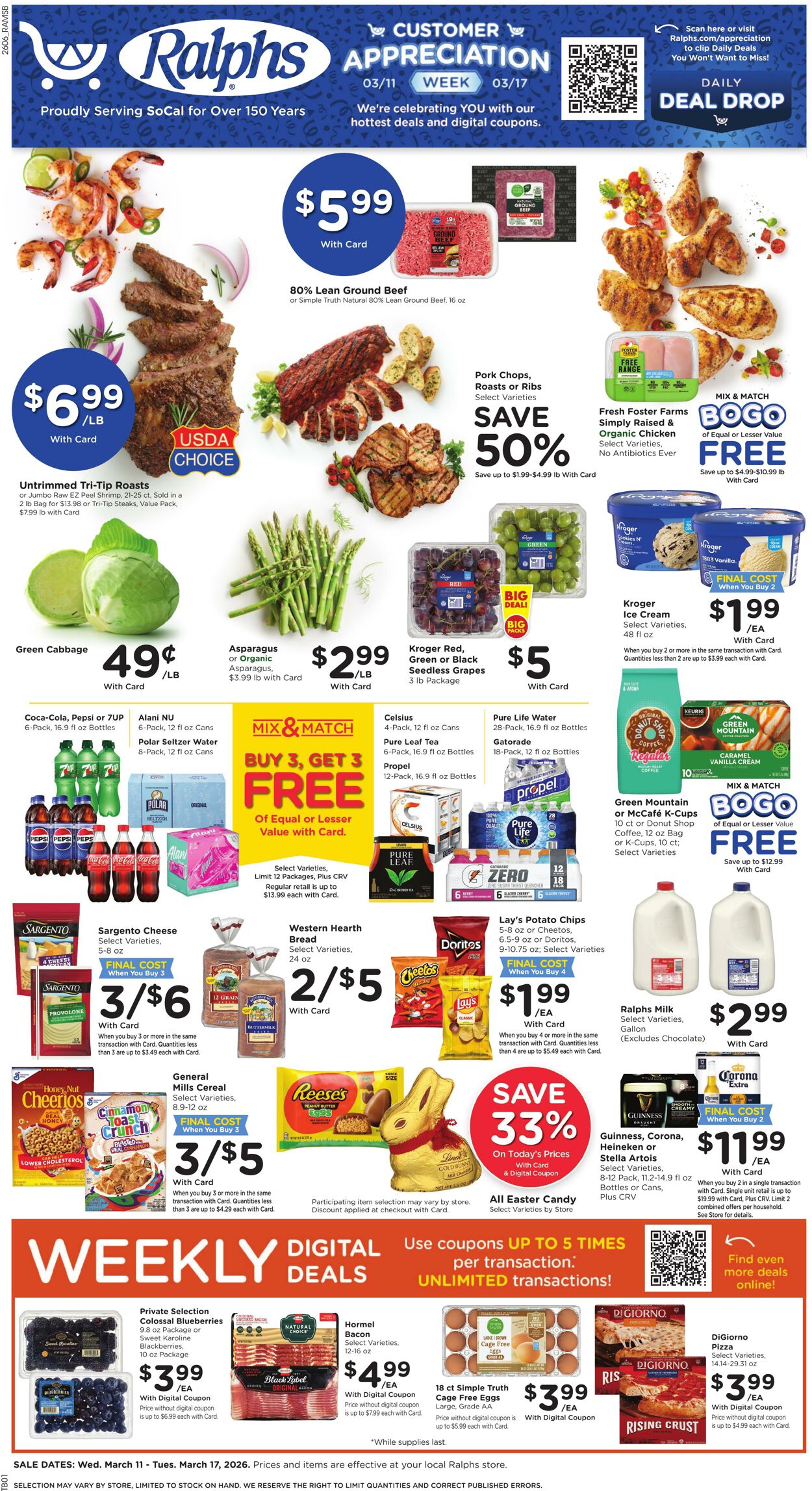 Weekly ad Ralphs 03/11/2026 - 03/17/2026