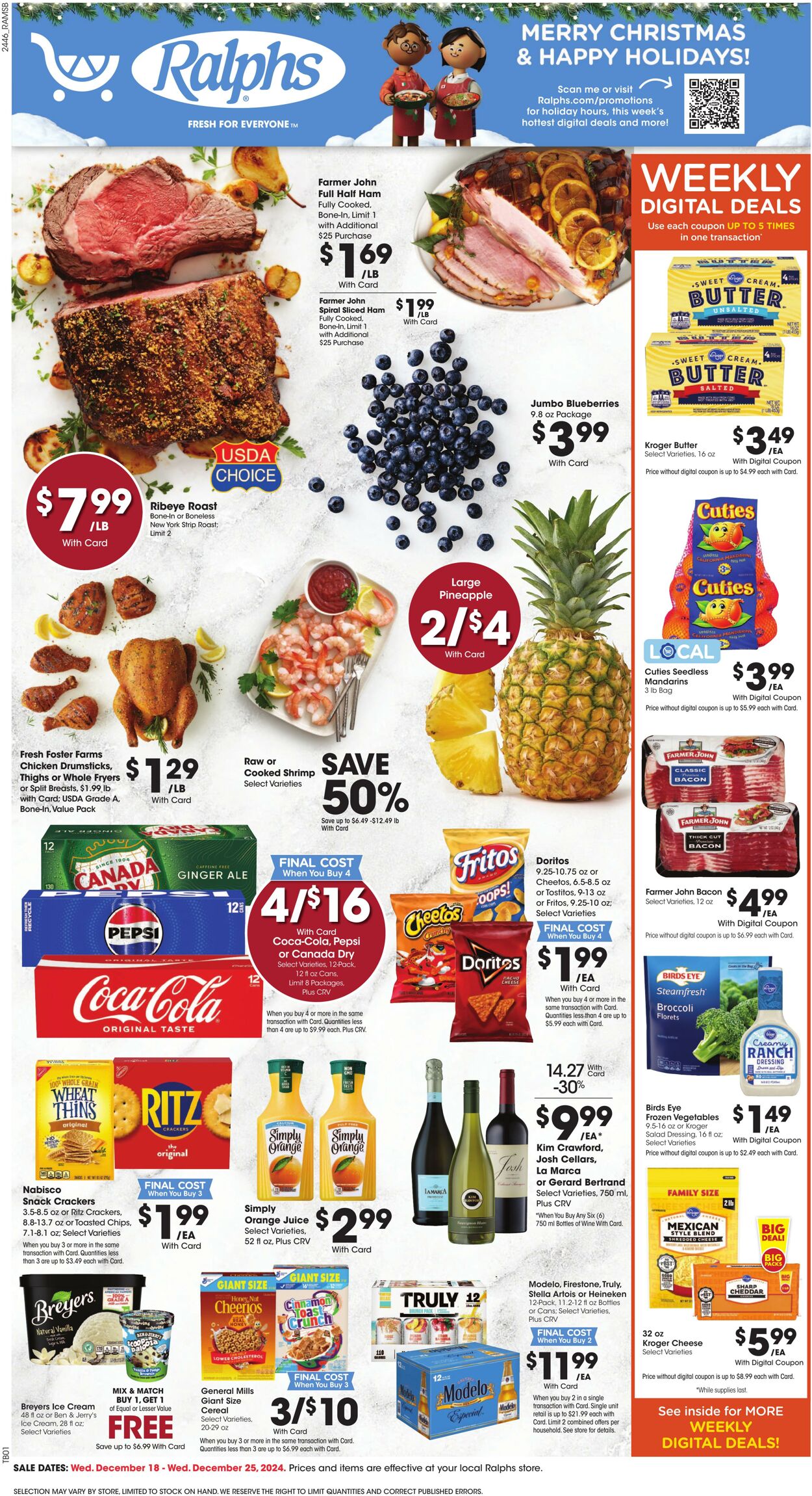 Weekly ad Ralphs 12/18/2024 - 12/25/2024