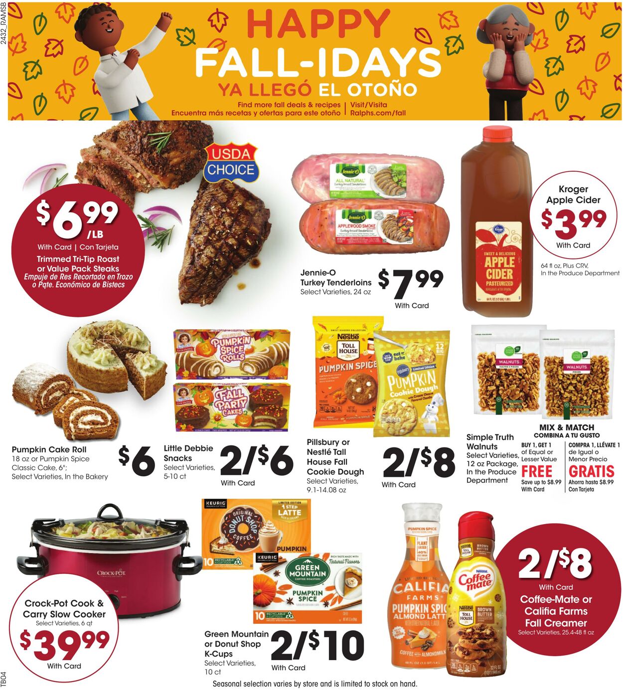 Weekly ad Ralphs 09/11/2024 - 09/17/2024