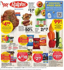 Weekly ad Ralphs 09/04/2024 - 09/10/2024