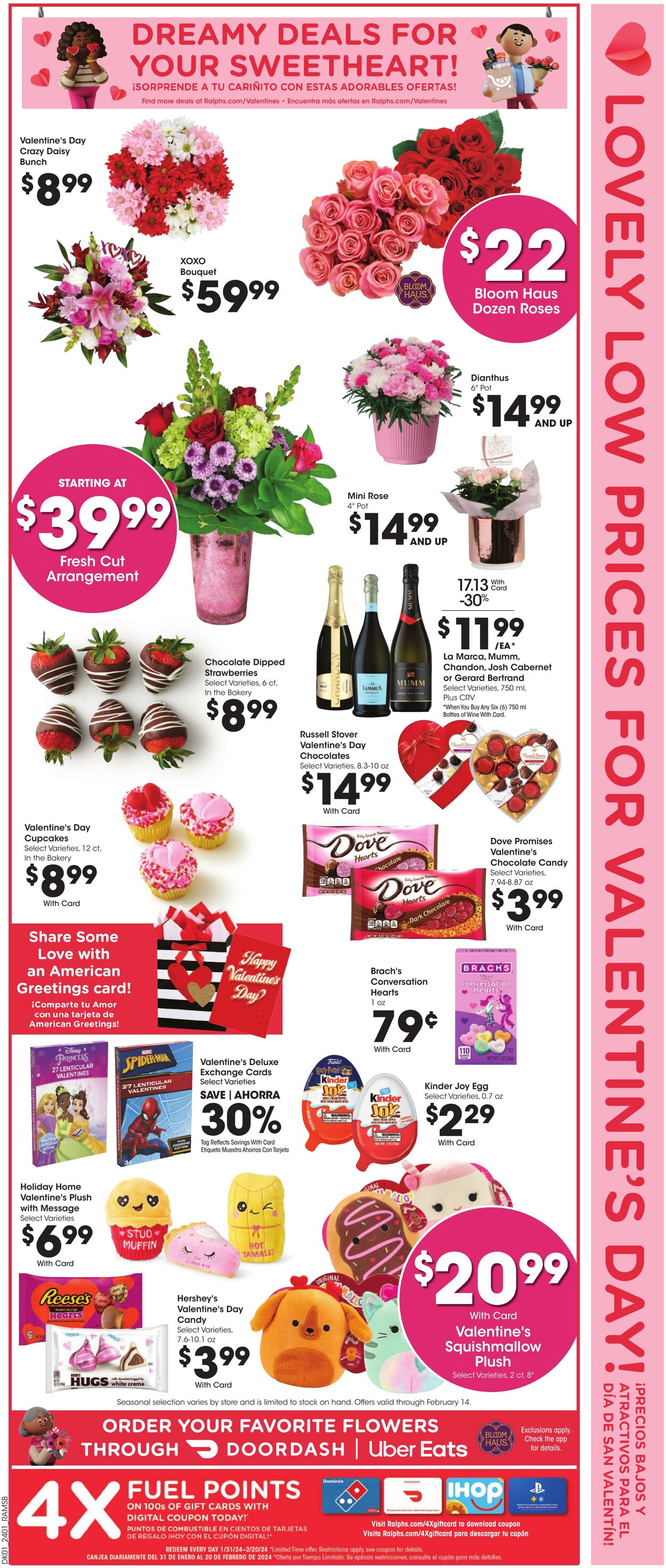 Weekly ad Ralphs 02/07/2024 - 02/13/2024