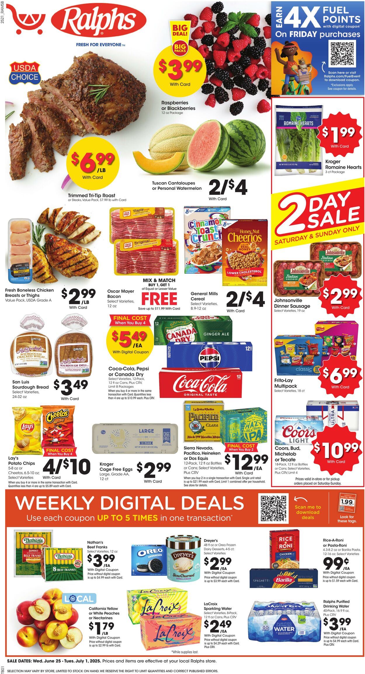 Weekly ad Ralphs 06/25/2025 - 07/01/2025