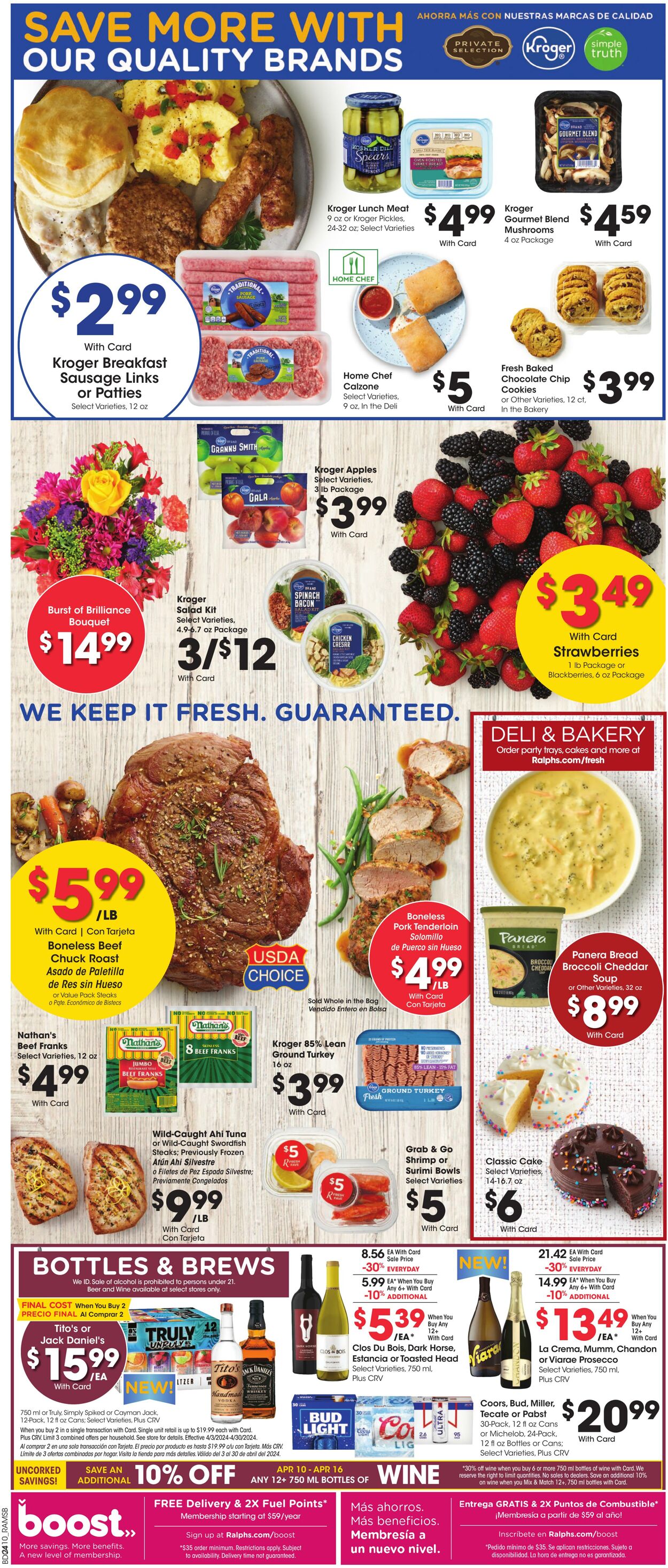 Weekly ad Ralphs 04/10/2024 - 04/16/2024