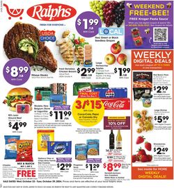 Weekly ad Ralphs 10/02/2024 - 10/08/2024