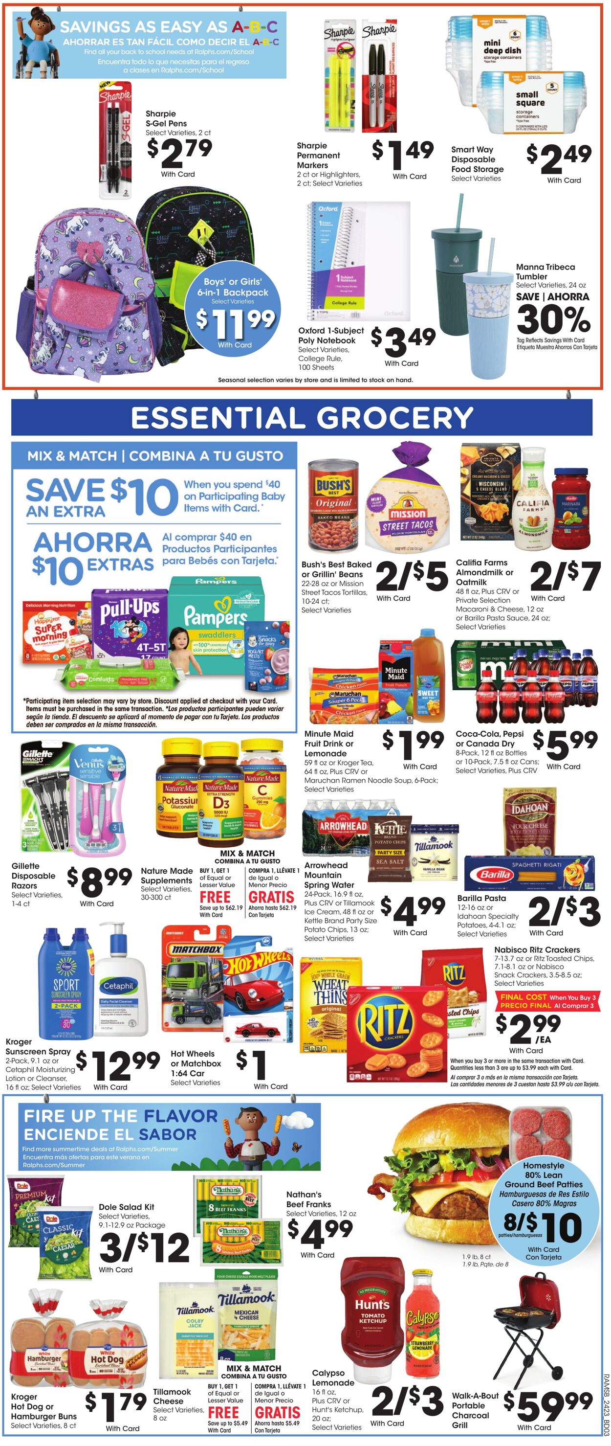 Weekly ad Ralphs 07/10/2024 - 07/16/2024