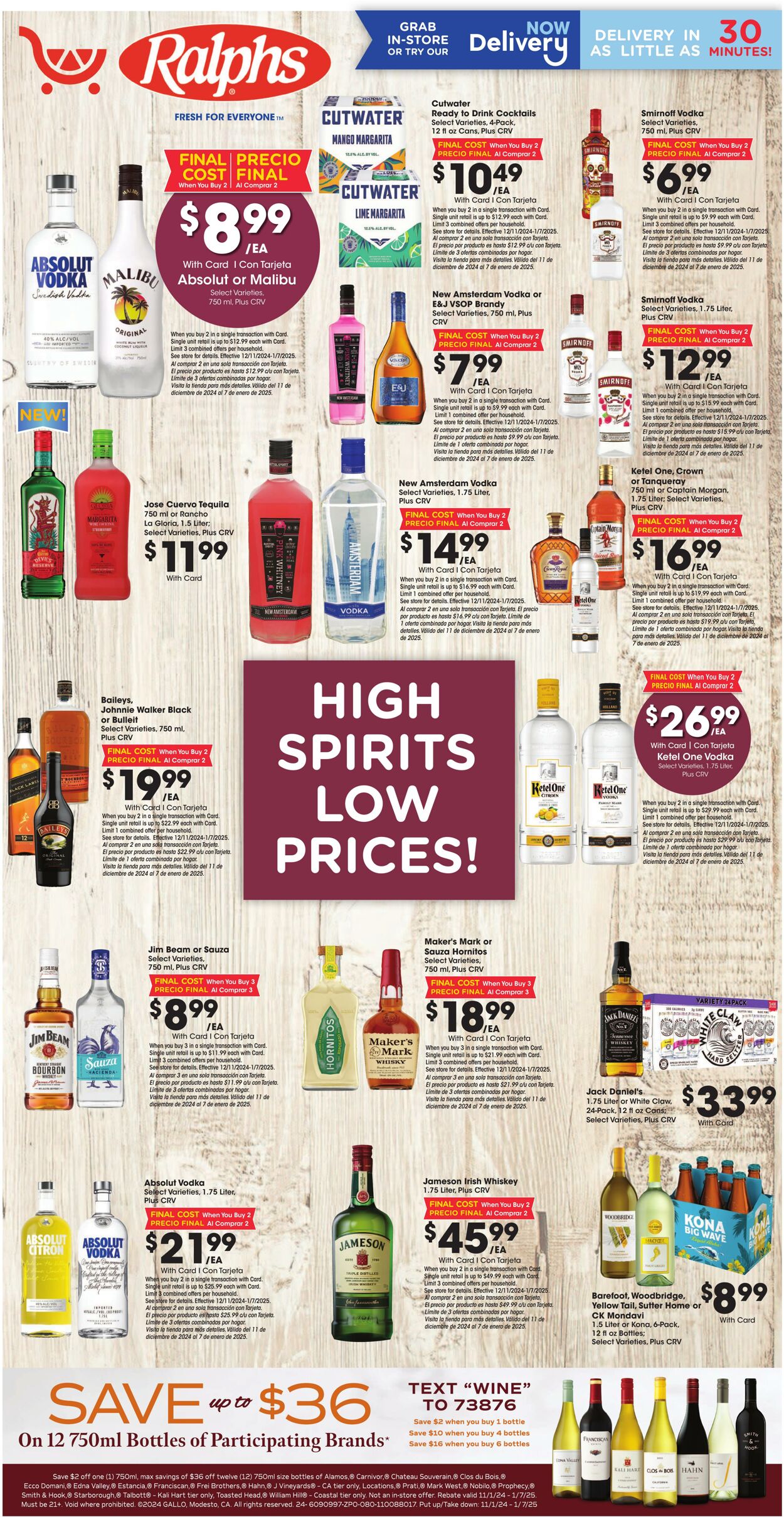 Ralphs Promotional weekly ads