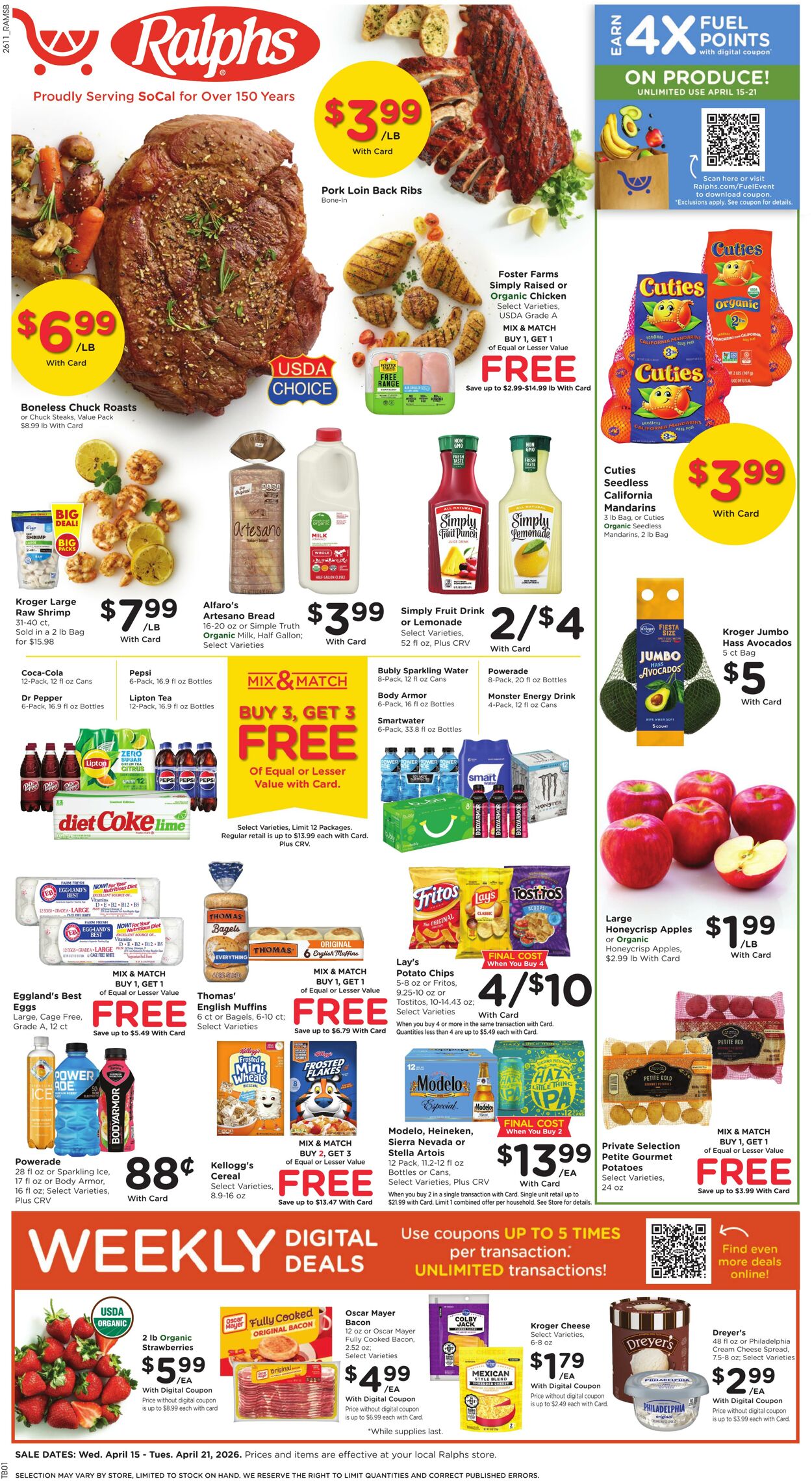 Weekly ad Ralphs 04/15/2026 - 04/21/2026