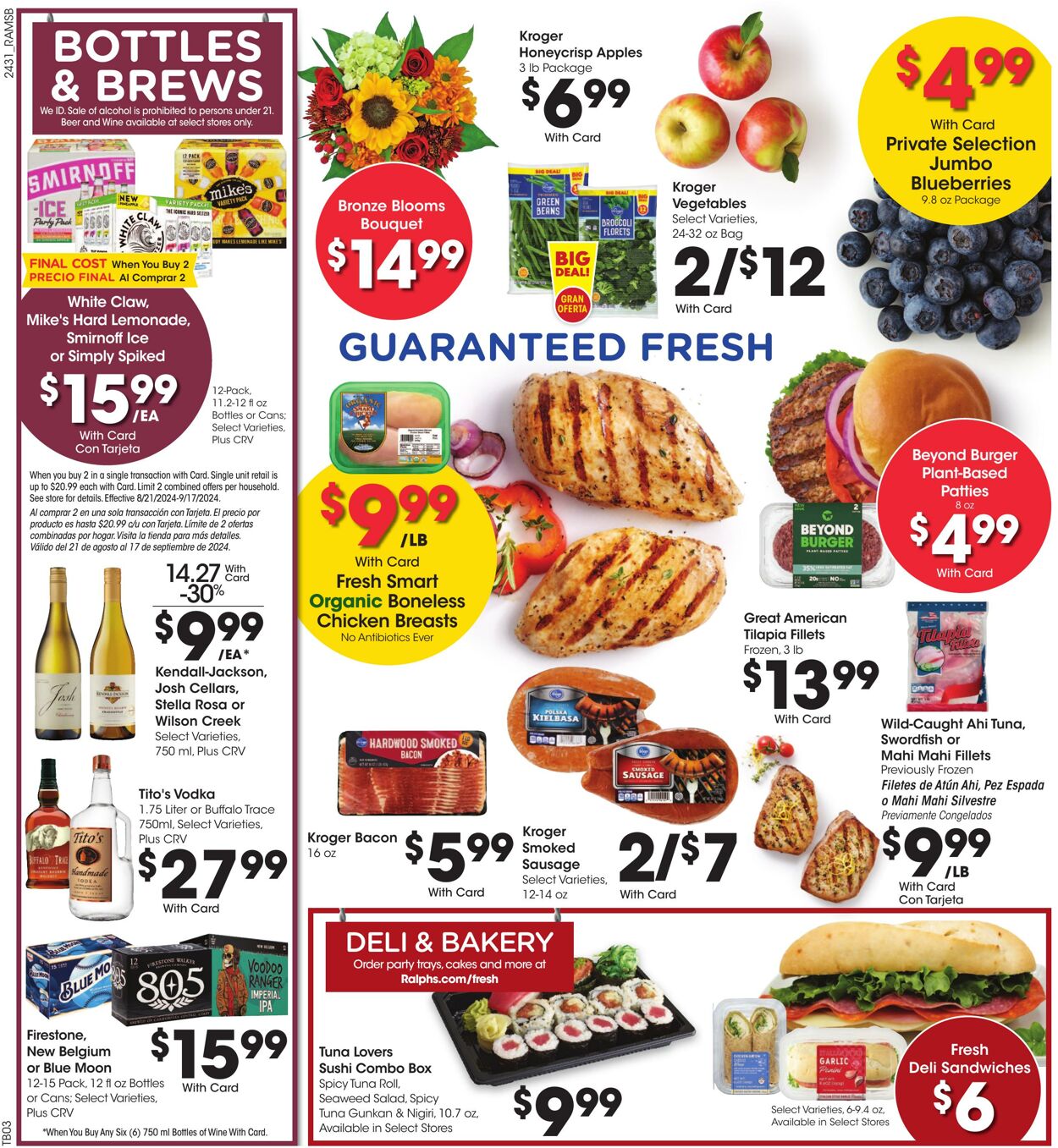 Weekly ad Ralphs 09/04/2024 - 09/10/2024