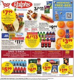 Weekly ad Ralphs 08/28/2024 - 09/03/2024