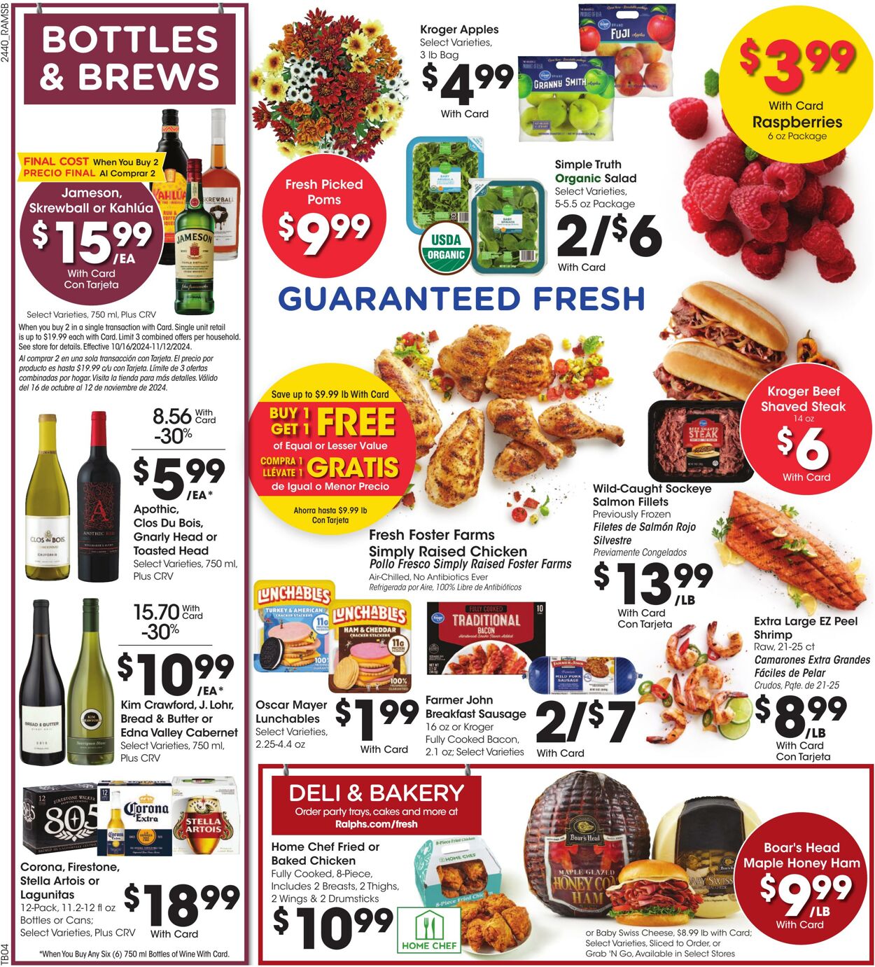 Weekly ad Ralphs 11/06/2024 - 11/12/2024