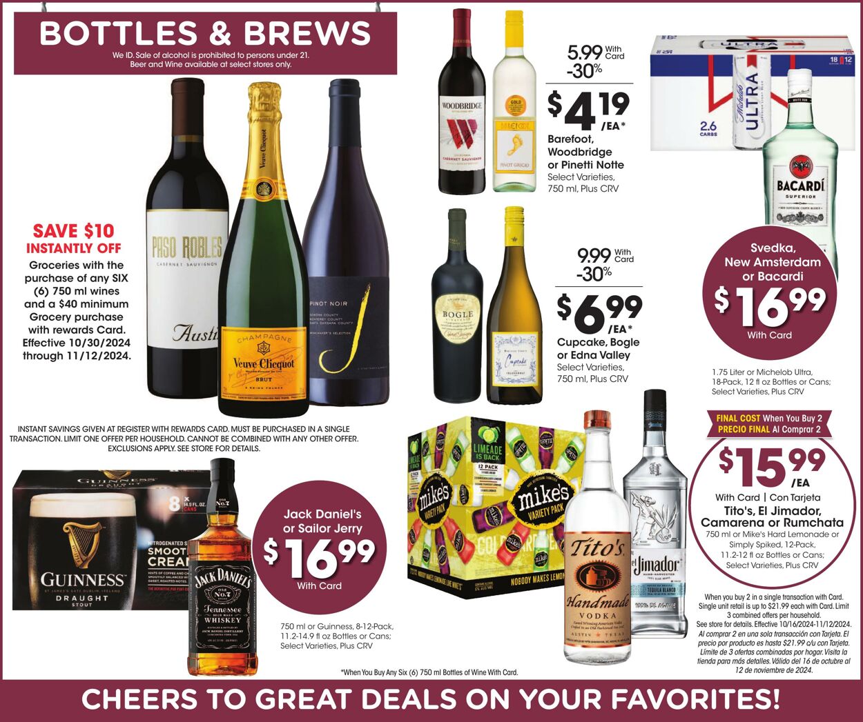 Weekly ad Ralphs 11/06/2024 - 11/12/2024