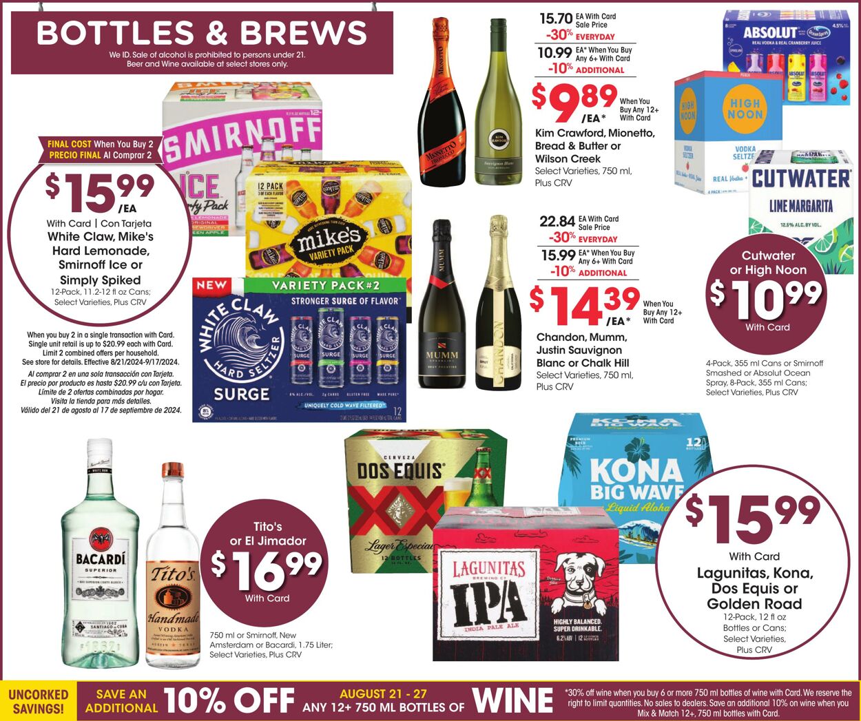 Weekly ad Ralphs 08/21/2024 - 08/27/2024