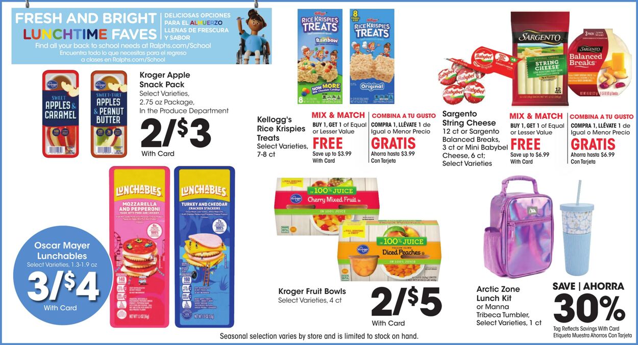 Weekly ad Ralphs 07/31/2024 - 08/06/2024