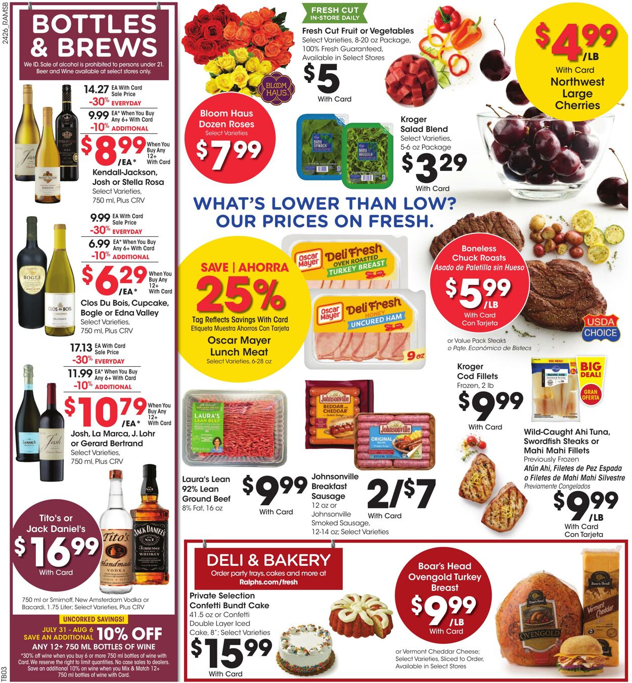 Weekly ad Ralphs 07/31/2024 - 08/06/2024