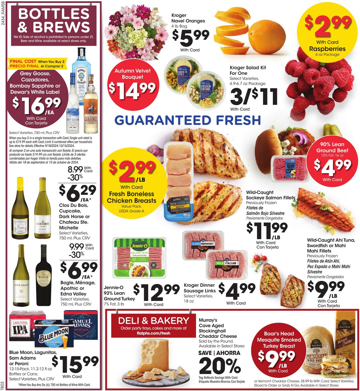 Weekly ad Ralphs 09/25/2024 - 10/01/2024