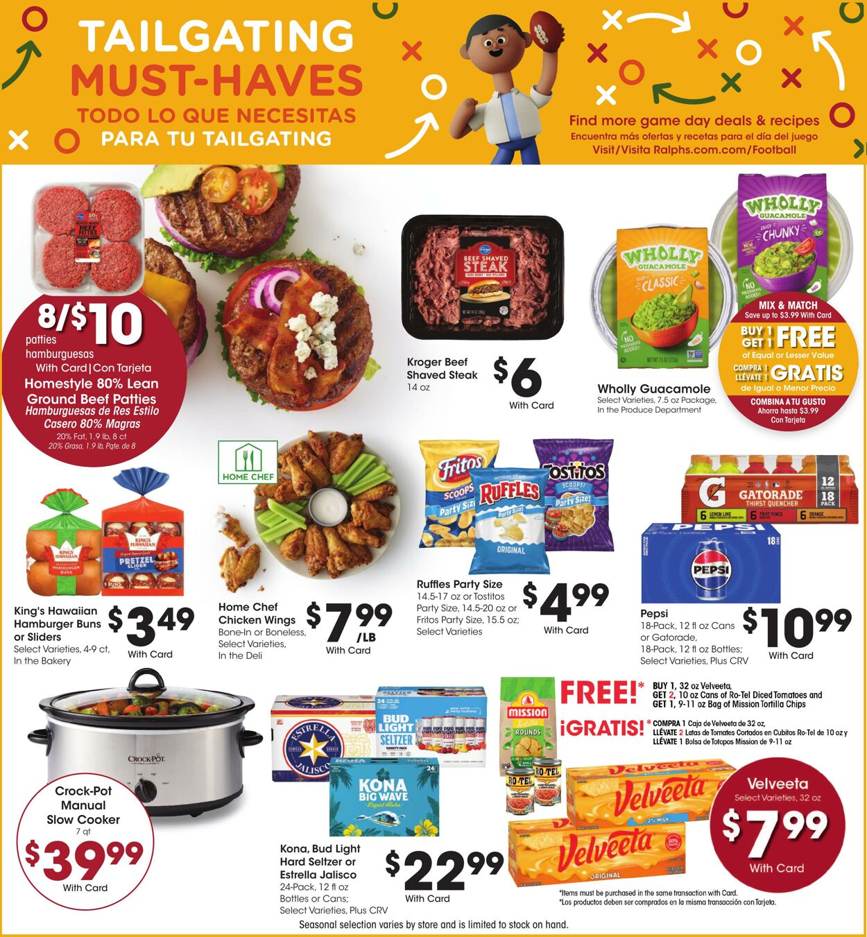 Weekly ad Ralphs 09/25/2024 - 10/01/2024