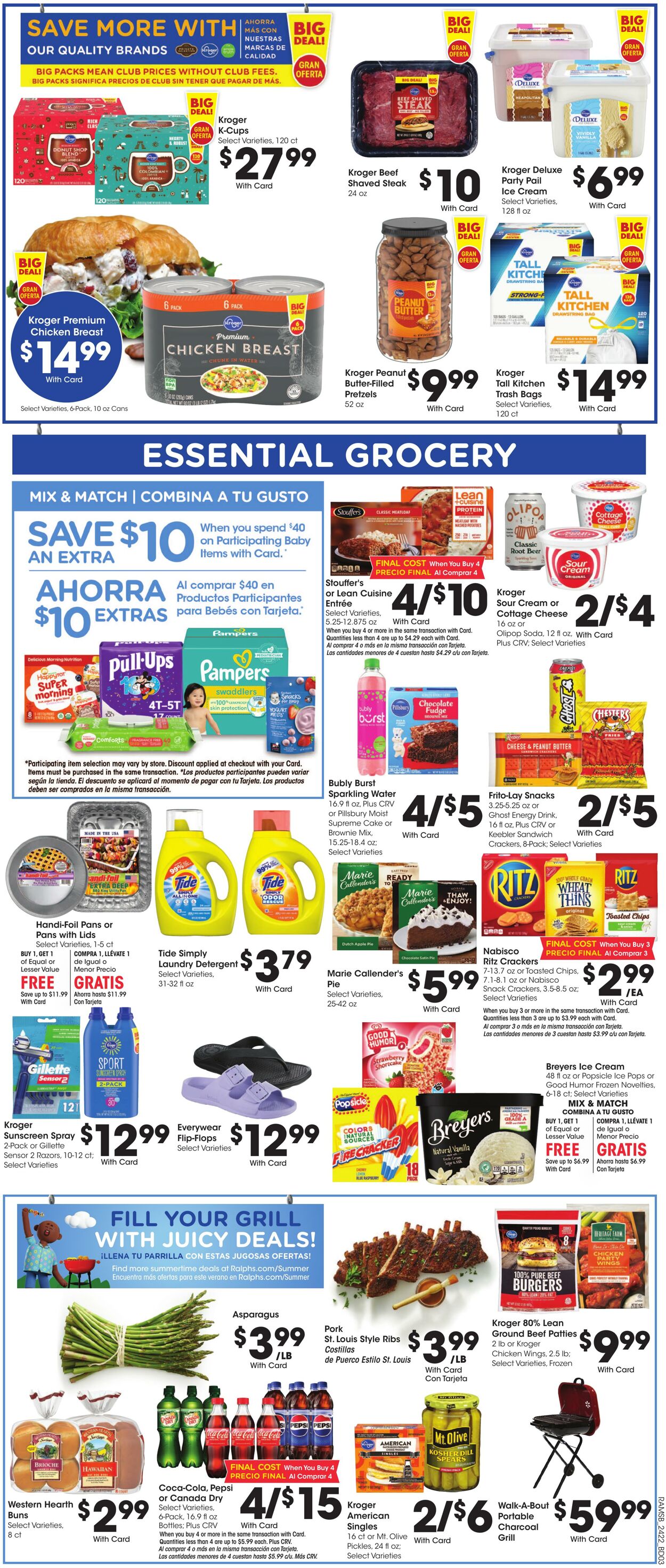 Weekly ad Ralphs 07/05/2024 - 07/09/2024