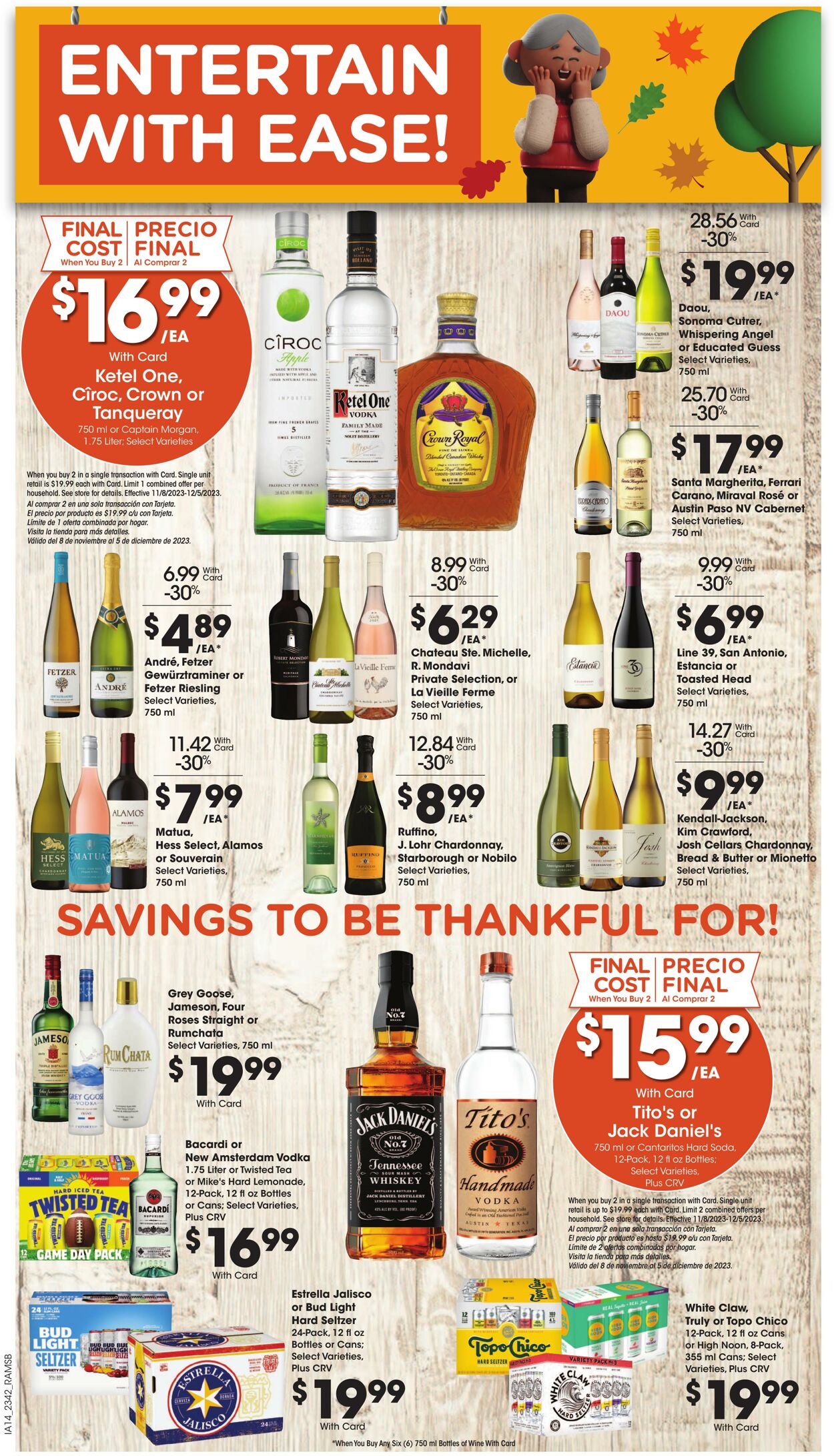 Weekly ad Ralphs 11/15/2023 - 11/23/2023