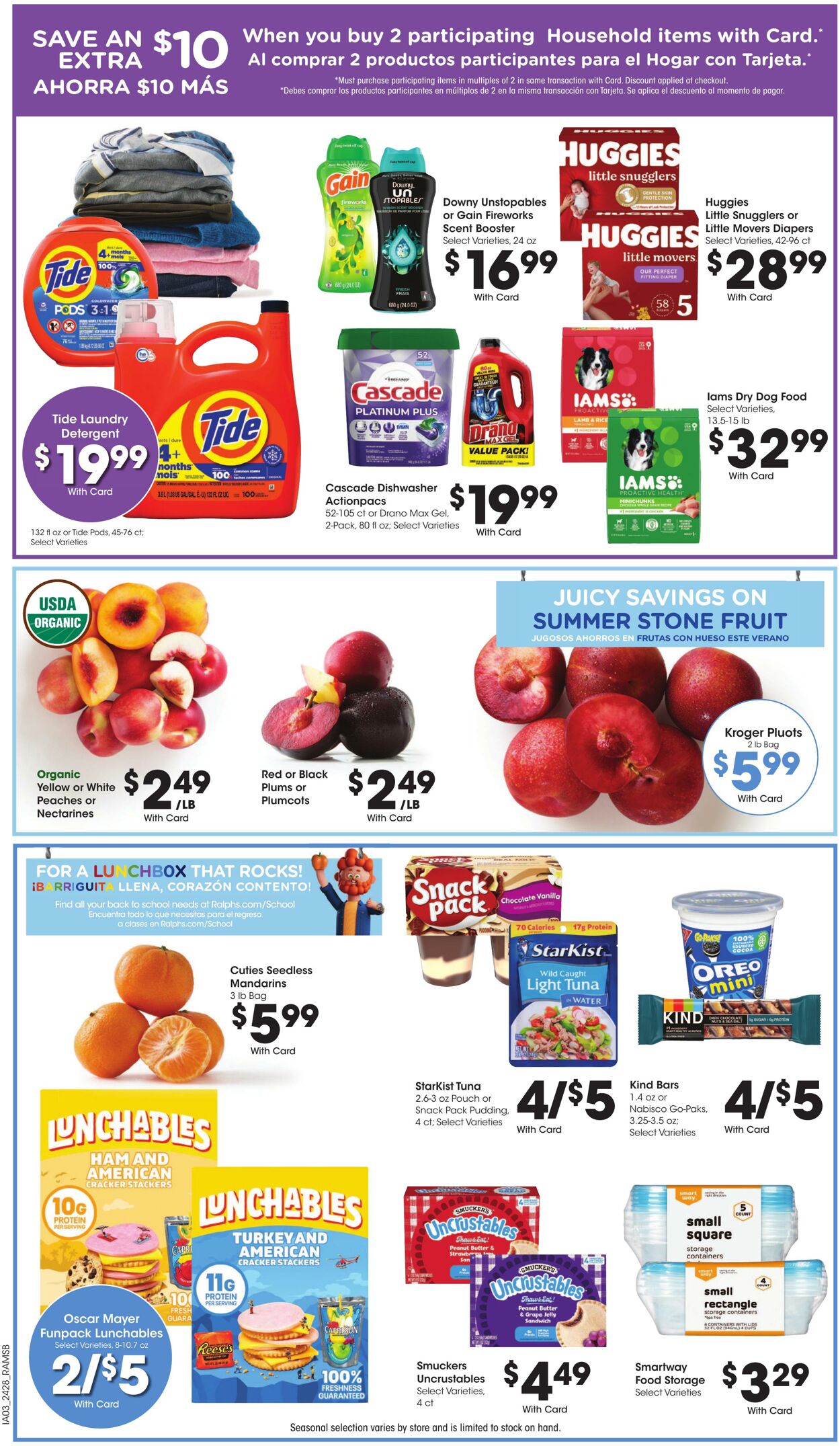 Weekly ad Ralphs 08/14/2024 - 08/20/2024