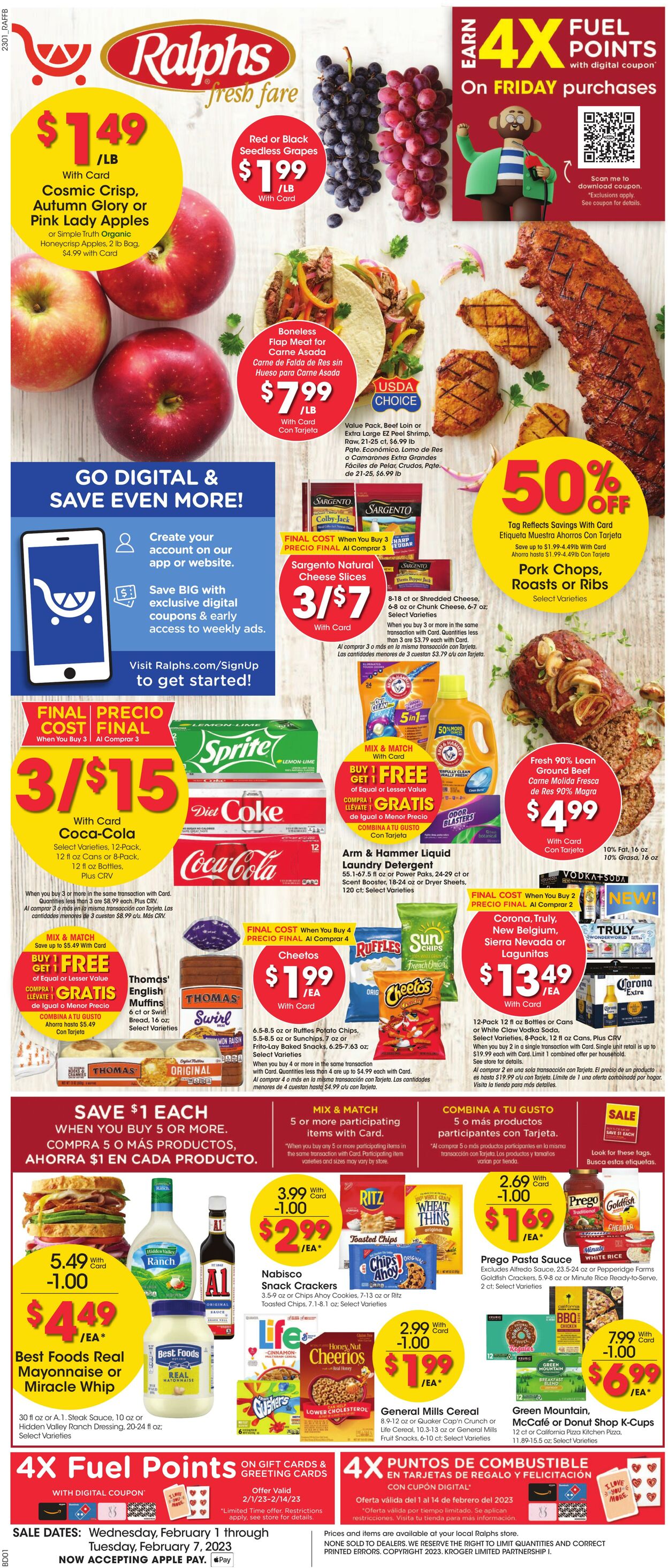 Ralphs Promotional weekly ads