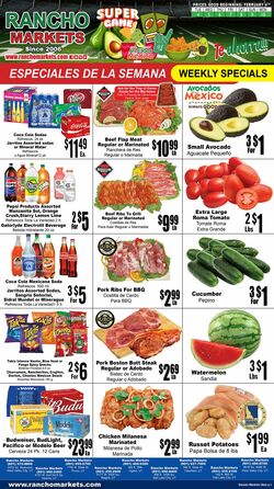 Weekly ad Rancho Markets 12/25/2024 - 12/30/2024