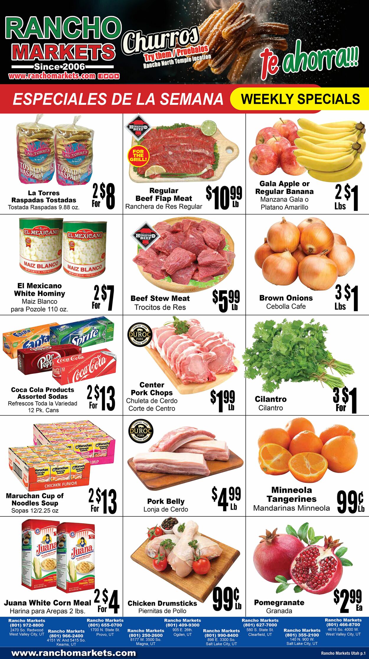 Weekly ad Rancho Markets 09/18/2024 - 09/23/2024