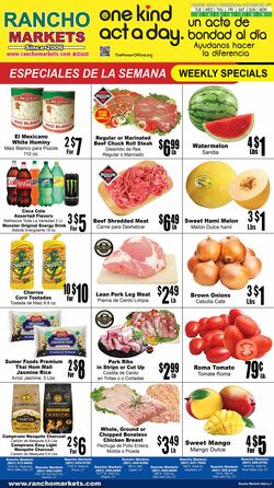 Weekly ad Rancho Markets 09/11/2024 - 09/16/2024