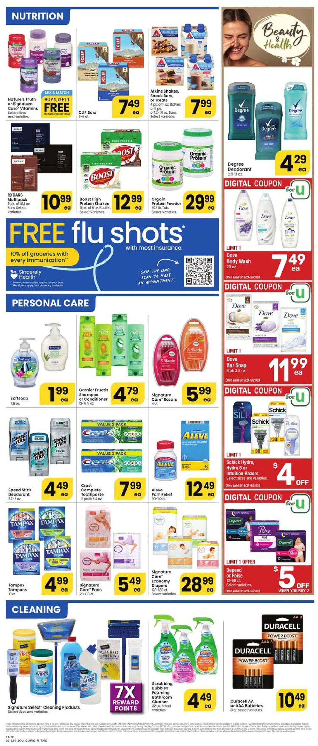 Weekly ad Randalls 05/15/2024 - 05/21/2024